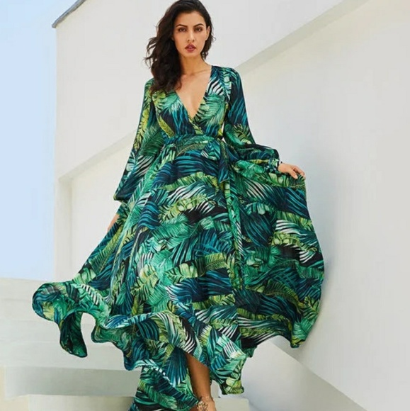 wedding guest maxi dress with sleeves